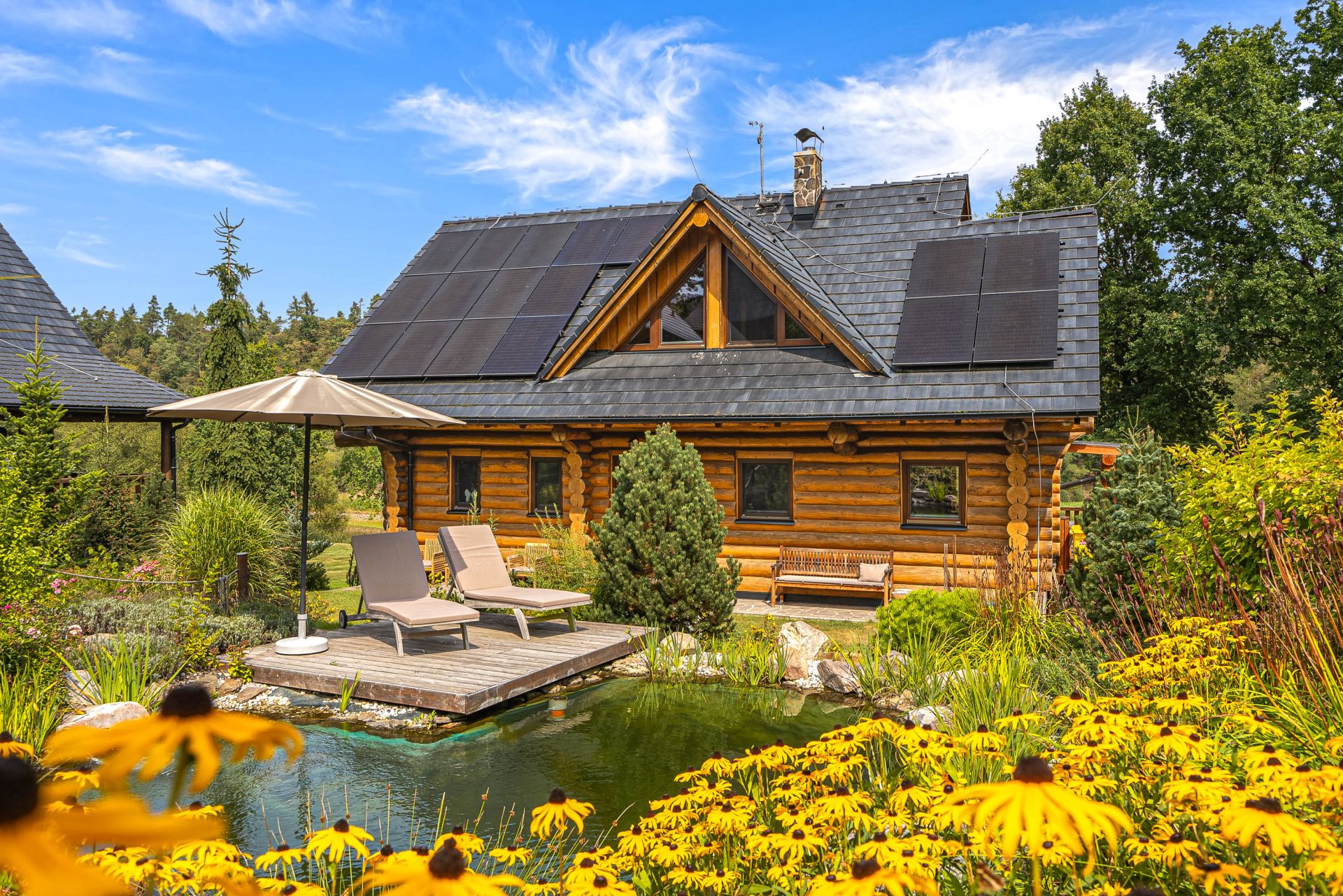 Luxusní srub k prodeji – River Village Orlík, Albrechtice nad Vltavou - Újezd